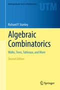Cover: Algebraic Combinatorics - Springer