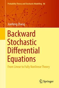 Enlarge image Cover: Backward Stochastic Differential Equations - Springer