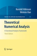 Cover: Theoretical Numerical Analysis - Springer