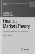 Cover: Financial Markets Theory - Springer