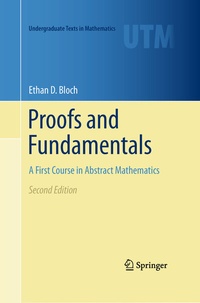 Abbildung von: Proofs and Fundamentals - Springer