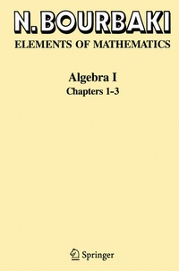 Abbildung von: Algebra I - Springer