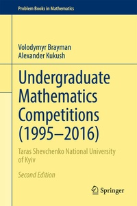 Abbildung von: Undergraduate Mathematics Competitions (1995-2016) - Springer