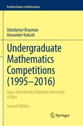 Cover: Undergraduate Mathematics Competitions (1995-2016) - Springer