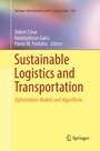 Cover: Sustainable Logistics and Transportation - Springer