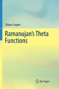 Cover: Ramanujan's Theta Functions - Springer