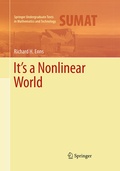 Cover: It's a Nonlinear World - Springer
