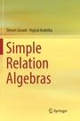 Cover: Simple Relation Algebras - Springer