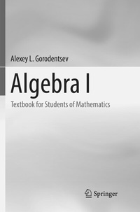 Abbildung von: Algebra I - Springer