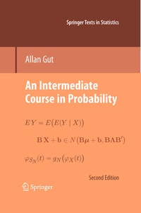 Enlarge image Cover: An Intermediate Course in Probability - Springer