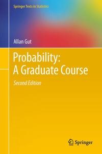 Enlarge image Cover: Probability: A Graduate Course - Springer