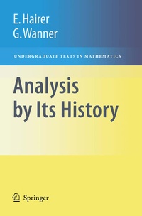Enlarge image Cover: Analysis by Its History - Springer