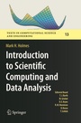 Cover: Introduction to Scientific Computing and Data Analysis - Springer