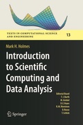 Cover: Introduction to Scientific Computing and Data Analysis - Springer
