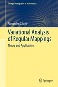 Cover: Variational Analysis of Regular Mappings - Springer