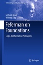 Cover: Feferman on Foundations - Springer