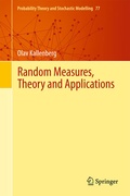 Cover: Random Measures, Theory and Applications - Springer