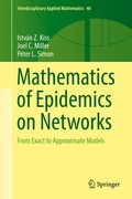Cover: Mathematics of Epidemics on Networks - Springer