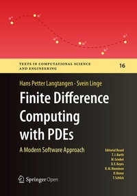 Enlarge image Cover: Finite Difference Computing with PDEs - Springer