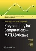 Cover: Programming for Computations - MATLAB/Octave - Springer