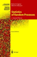 Cover: Statistics of Random Processes - Springer