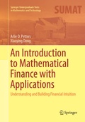 Cover: An Introduction to Mathematical Finance with Applications - Springer