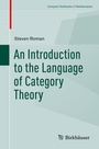 Cover: An Introduction to the Language of Category Theory - Birkhäuser