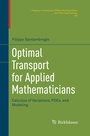 Cover: Optimal Transport for Applied Mathematicians - Birkhäuser