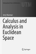 Cover: Calculus and Analysis in Euclidean Space - Springer