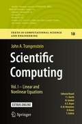 Cover: Scientific Computing - Springer