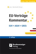 Cover: EU-Vertr&auml;ge Kommentar - Reguvis Fachmedien