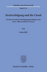 Abbildung von: Strafverfolgung und die Cloud - Duncker & Humblot