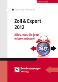 Cover: Zoll & Export 2012 - Reguvis Fachmedien