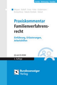 Abbildung von: Praxiskommentar Familienverfahrensrecht - Reguvis Fachmedien