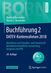 Abbildung von: Buchführung 2 DATEV-Kontenrahmen 2018 - Springer Gabler