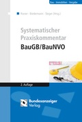 Abbildung von: Systematischer Praxiskommentar BauGB/BauNVO - Reguvis Fachmedien