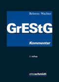 Cover: Grunderwerbsteuergesetz - Otto Schmidt Verlag