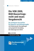 Cover: Die VOB 2009, BGB-Bauvertragsrecht und neues Vergaberecht - Reguvis Fachmedien