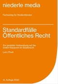 Cover: Standardf&auml;lle &Ouml;ffentliches Recht f&uuml;r Anf&auml;nger - niederle media