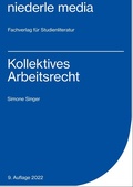 Cover: Kollektives Arbeitsrecht - 2022 - niederle media