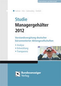 Enlarge image Cover: Studie Managergehälter 2012 - Reguvis Fachmedien
