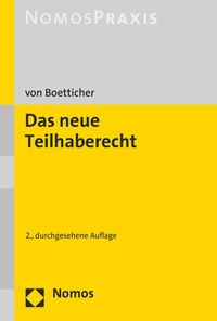 Abbildung von: Das neue Teilhaberecht - Nomos