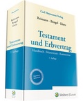 Cover: Testament und Erbvertrag - Carl Heymanns Verlag