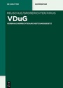 Cover: VDuG - De Gruyter