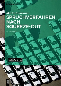 Abbildung von: Spruchverfahren nach Squeeze-Out - De Gruyter