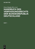 Cover: Handbuch des Verfassungsrechts der Bundesrepublik Deutschland - De Gruyter