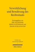 Cover: Verwirklichung und Bewahrung des Rechtsstaats - Mohr Siebeck