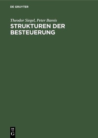 Abbildung von: Strukturen der Besteuerung - De Gruyter Oldenbourg