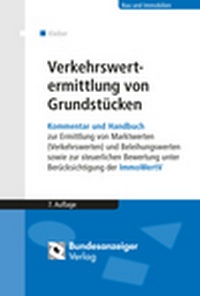 Abbildung von: Verkehrswertermittlung von Grundstücken - Reguvis Fachmedien