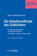 Cover: Die Arbeitsmethode des Zivilrichters - C.F. M&uuml;ller